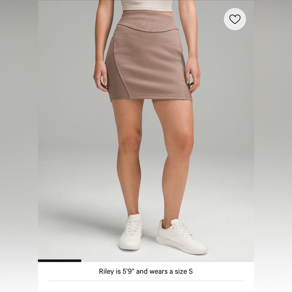 Lululemon Athletica Brown Mini Skirt